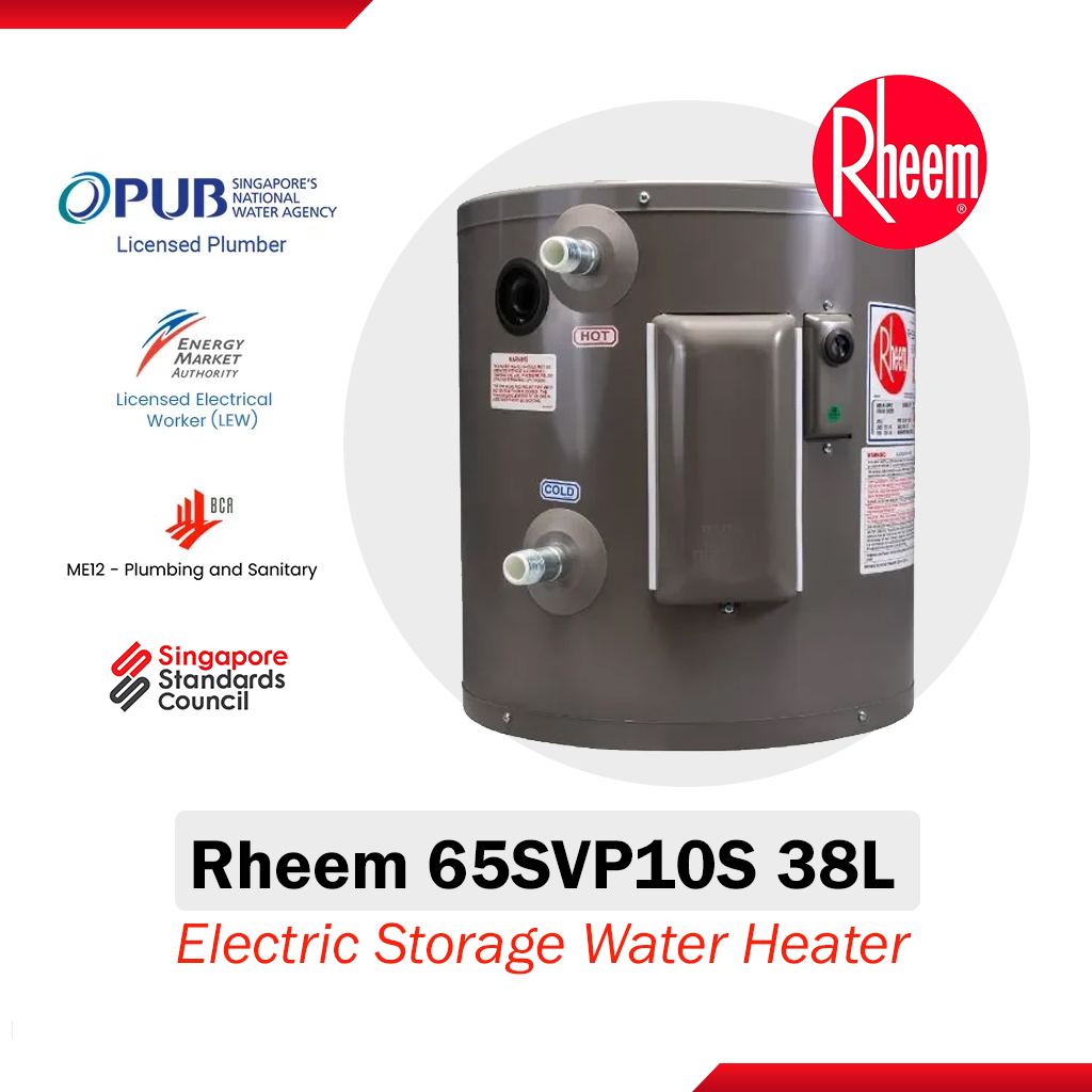 Rheem 65SVP10S 38L Classic Electric Storage Water Heater